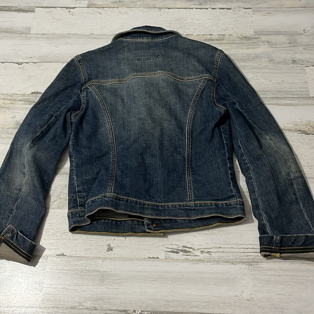 AG Adriano Goldschmied the Alamo Denim Jacket Size Medium - Picture 7 of 13